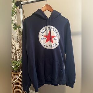 Candace Owens (XL) - Navy Blue Hoodie Sweatshirt